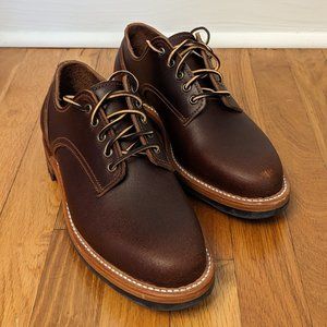 Truman Boot Co. Chestnut Waxed Derby